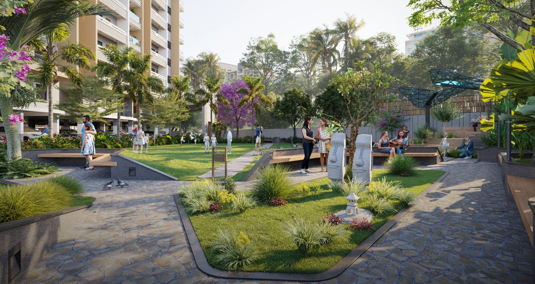 Relaxation Garden at Namo Origin